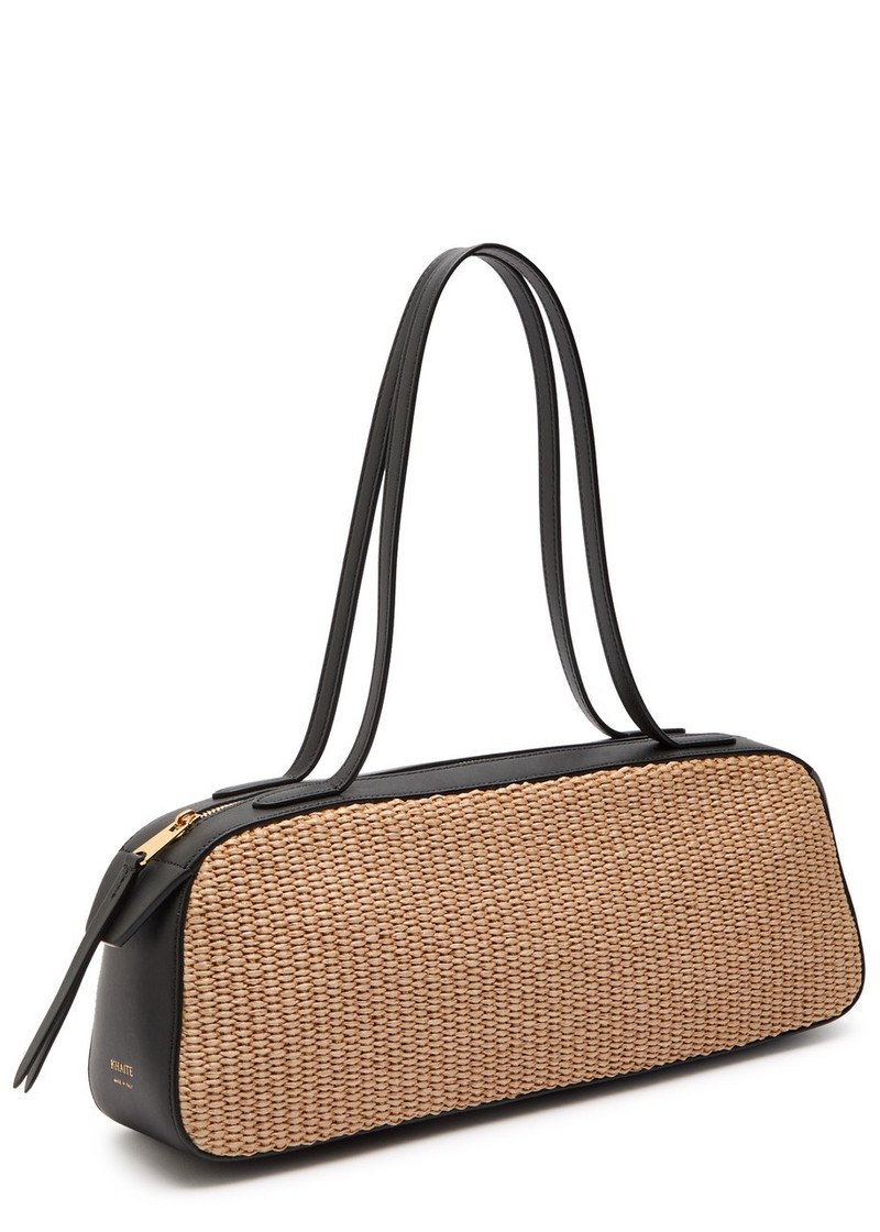 KHAITE Khaite Simona Woven Shoulder bag outlook