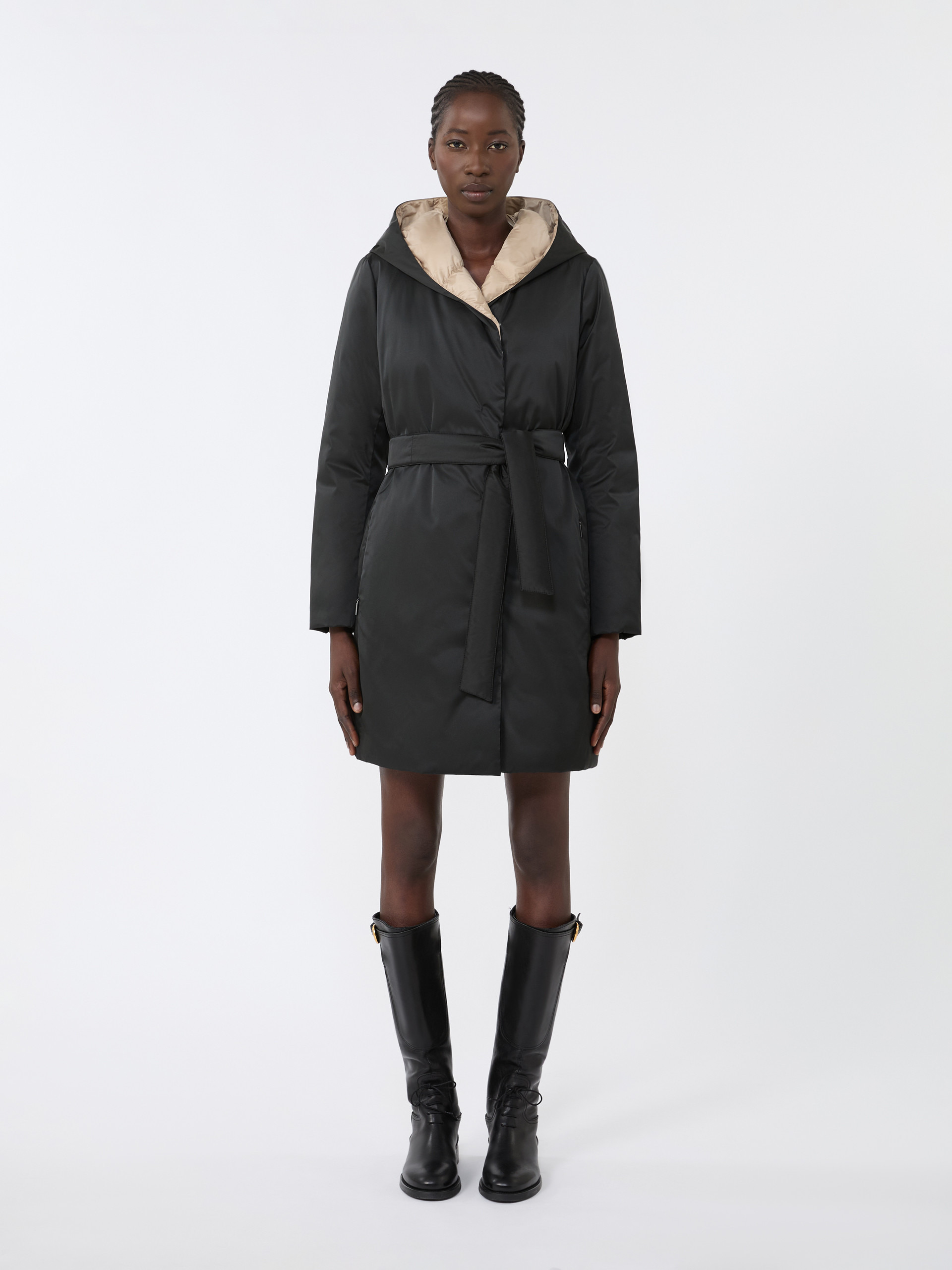 UGGIOSO Reversible down jacket in water-repellent fabric - 3