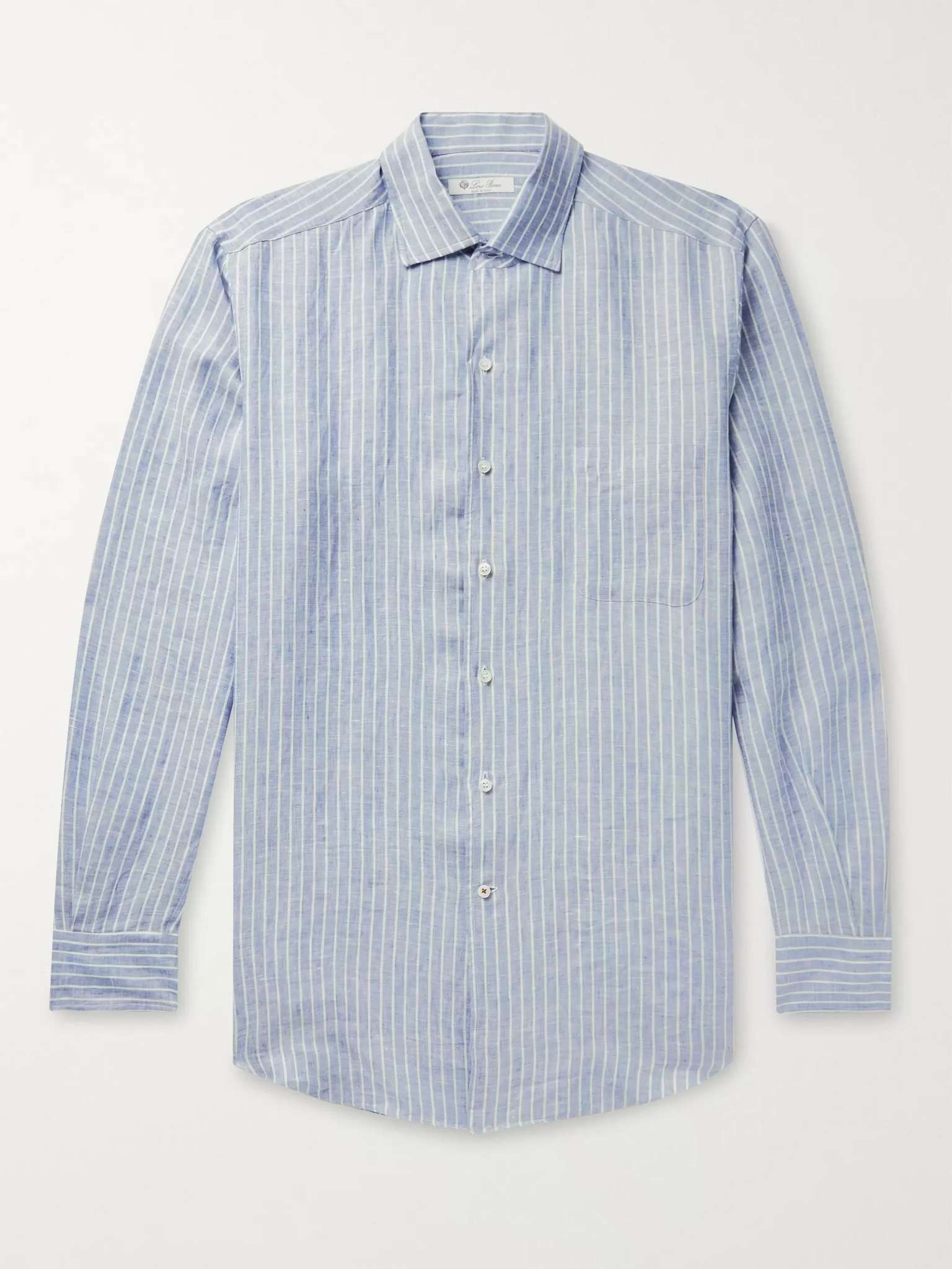 Striped Linen Shirt - 1