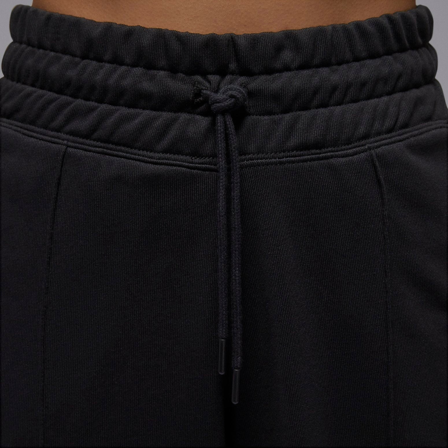 (WMNS) Air Jordan Sport Sweatpants Asia Sizing 'Black' FD7377-010 - 4