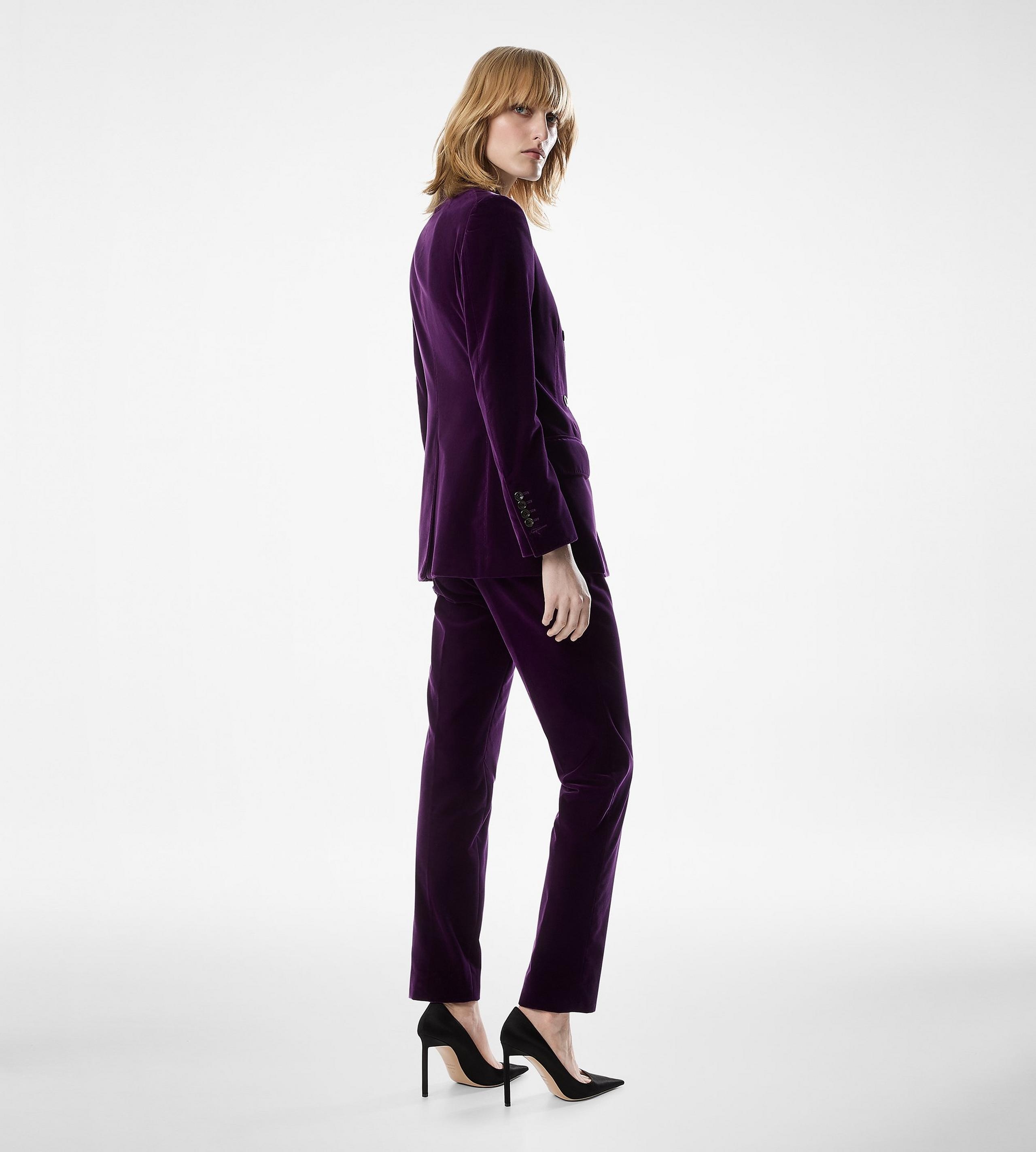 TAILORED SKINNY CIGARETTE PANTS - 3