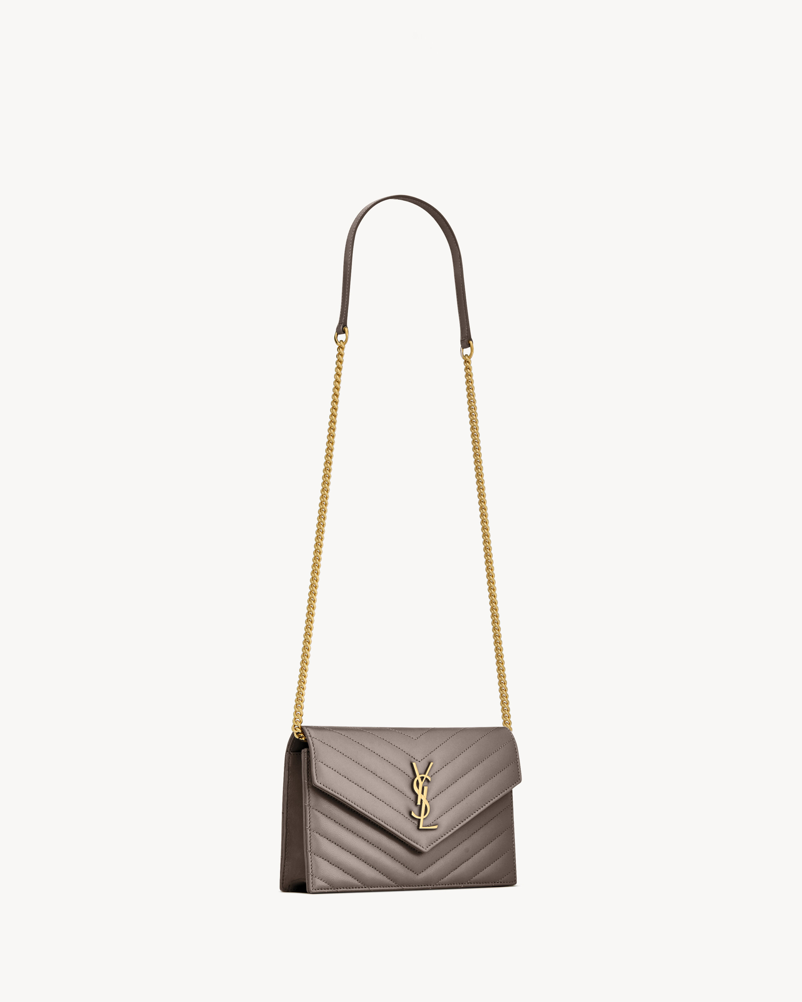 CASSANDRE ENVELOPE CHAIN WALLET IN LAMBSKIN - 4