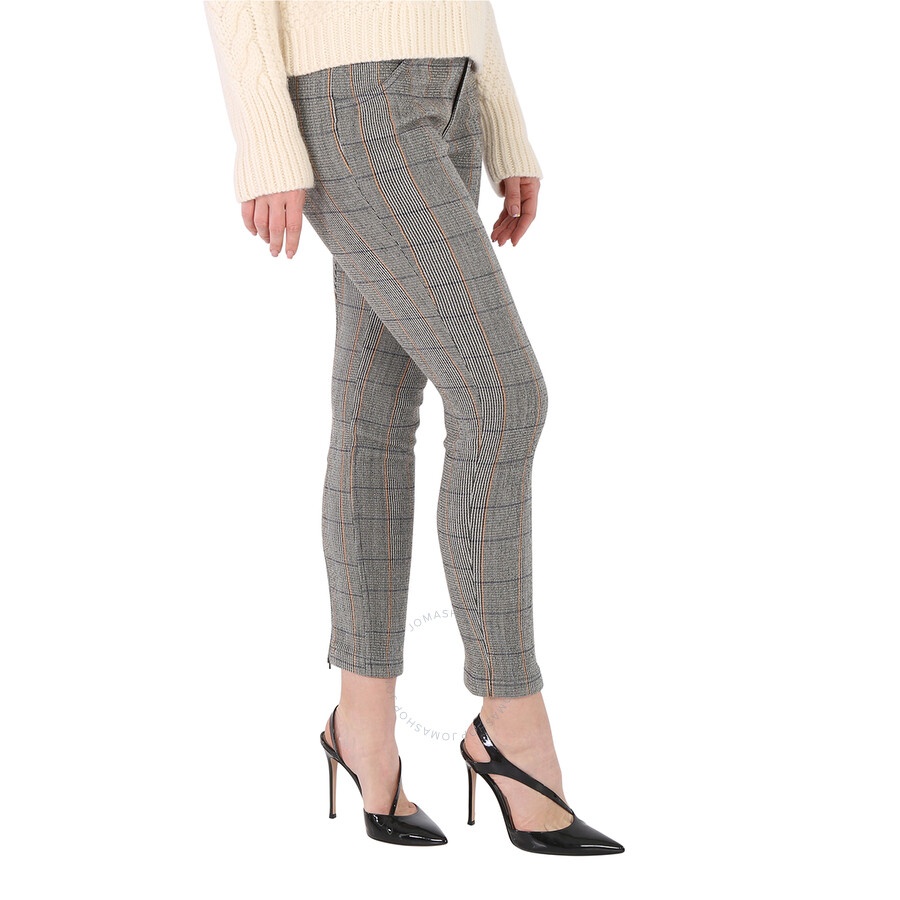 Chloe Ladies Checked Tousers, Brand Size 38 (US Size 6) - 4