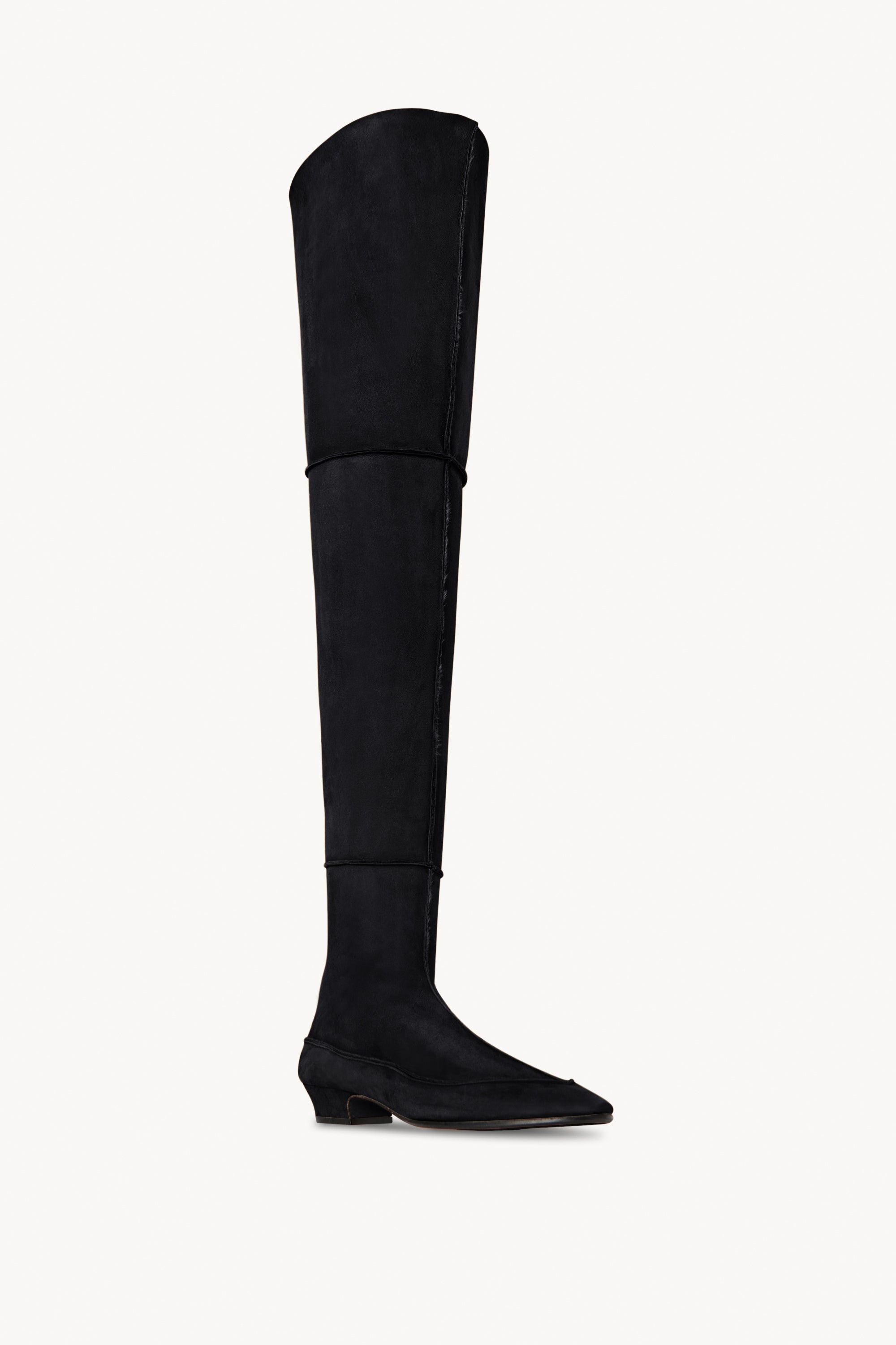 Awar Knee Boot in Shearling - 2