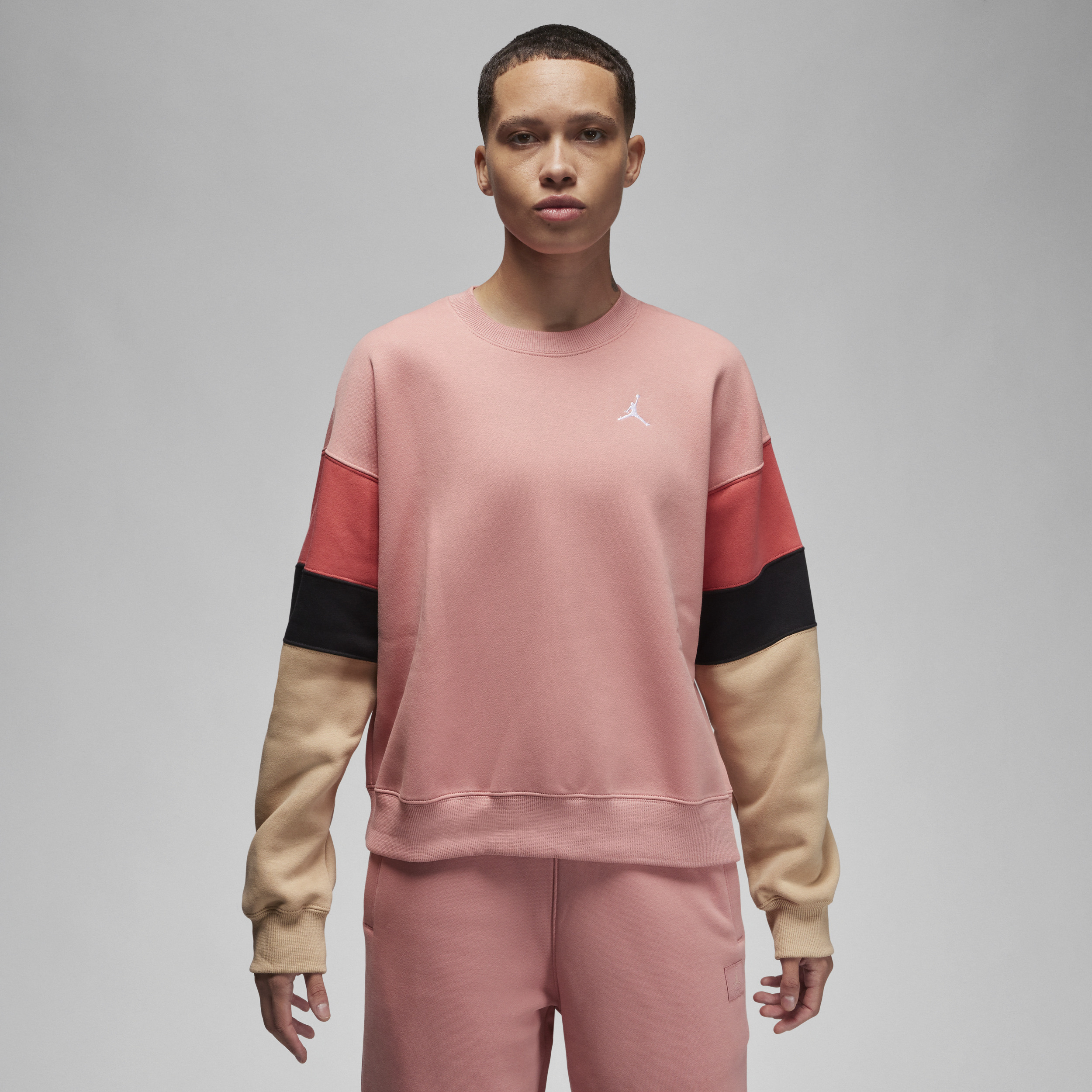 Women's Jordan Brooklyn Fleece Crewneck Sweatshirt - 1