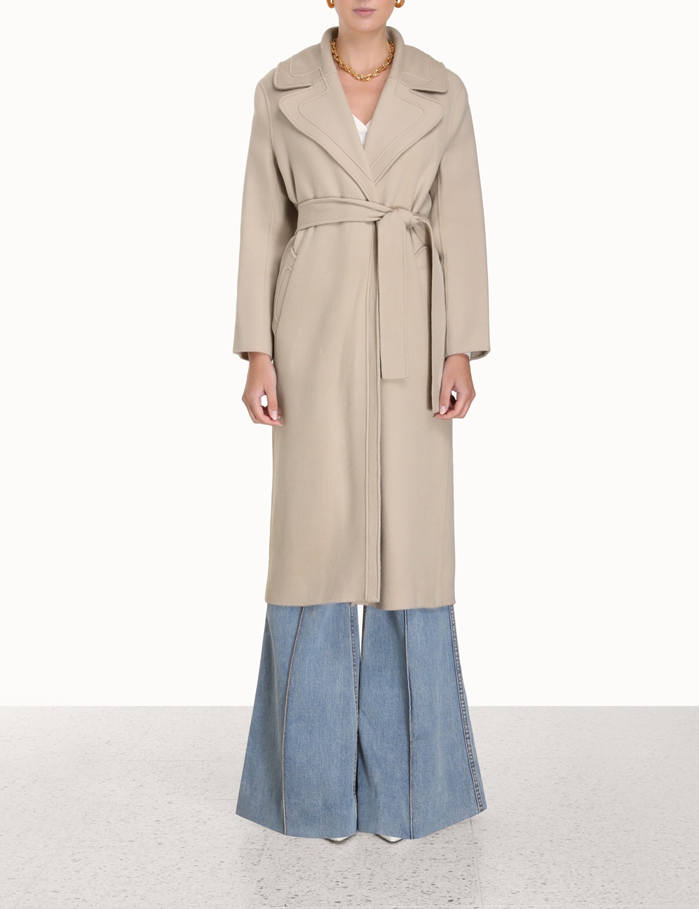 WONDERLAND BARREL COAT - 3