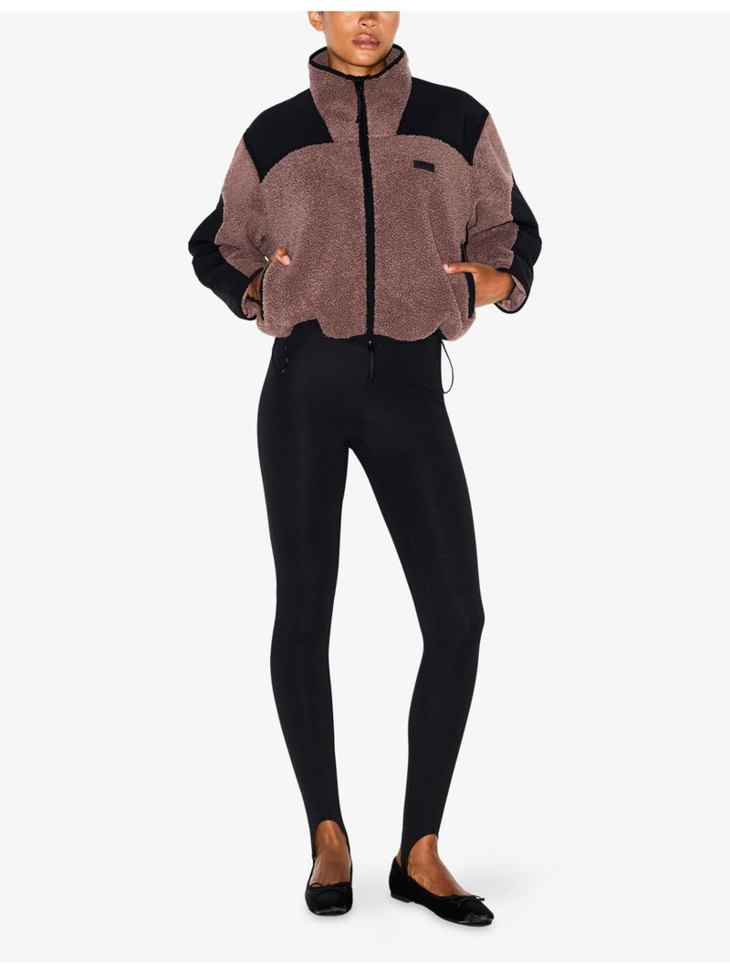 SKIMS Teddy Boxy-Fit Fleece Jacket outlook