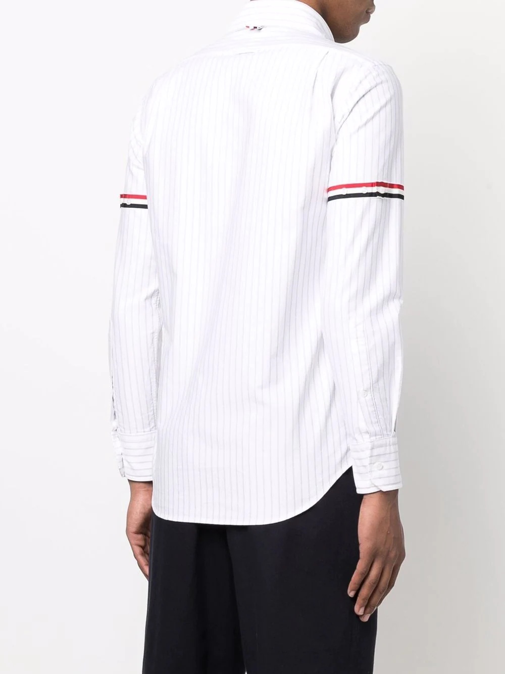 RWB stripe oxford shirt - 3