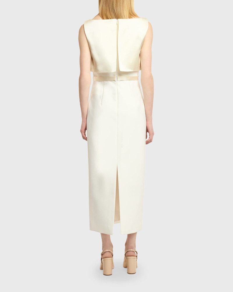 Mila Satin Bow Dress 3