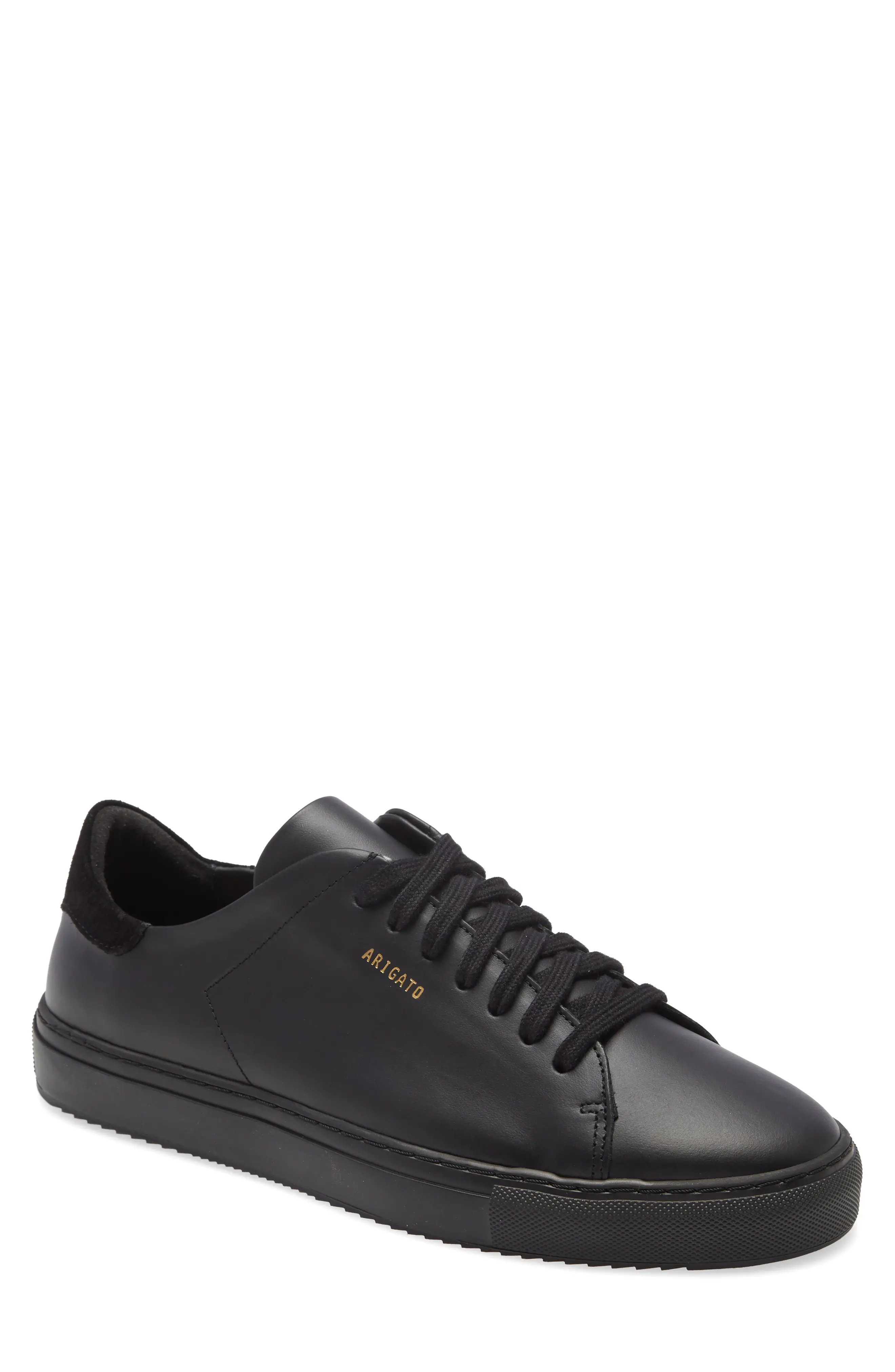 Clean 90 Sneaker in Black/Black Leather - 1