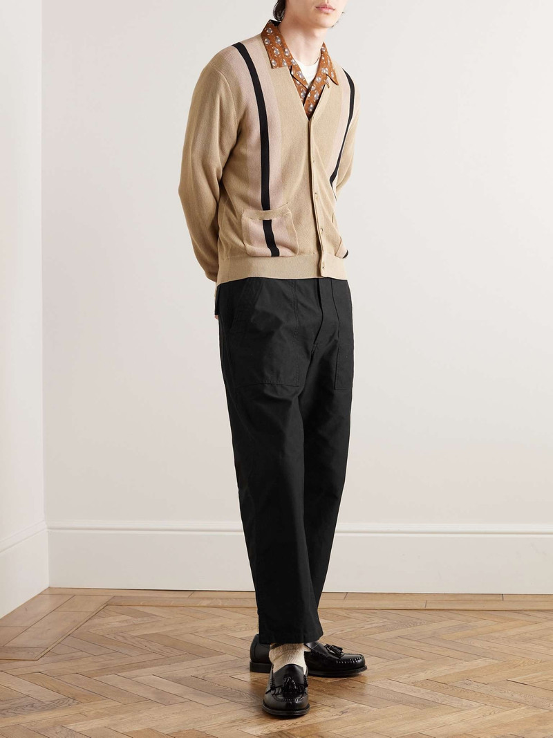 BEAMS PLUS Wide-Leg Cotton Trousers outlook