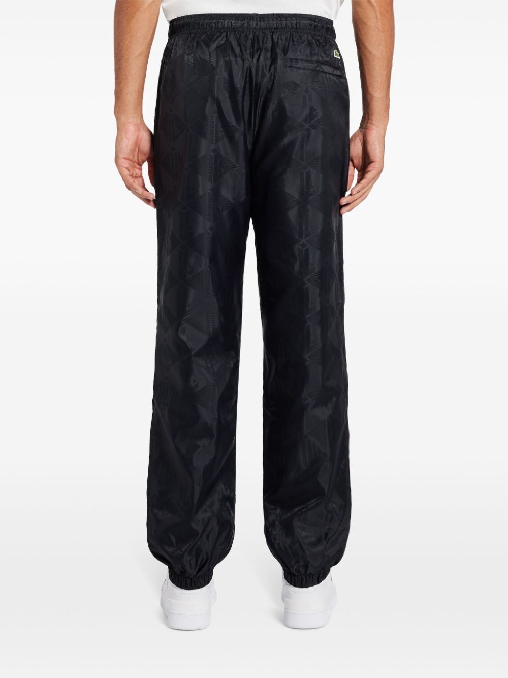 monogram-jacquard track pants - 4