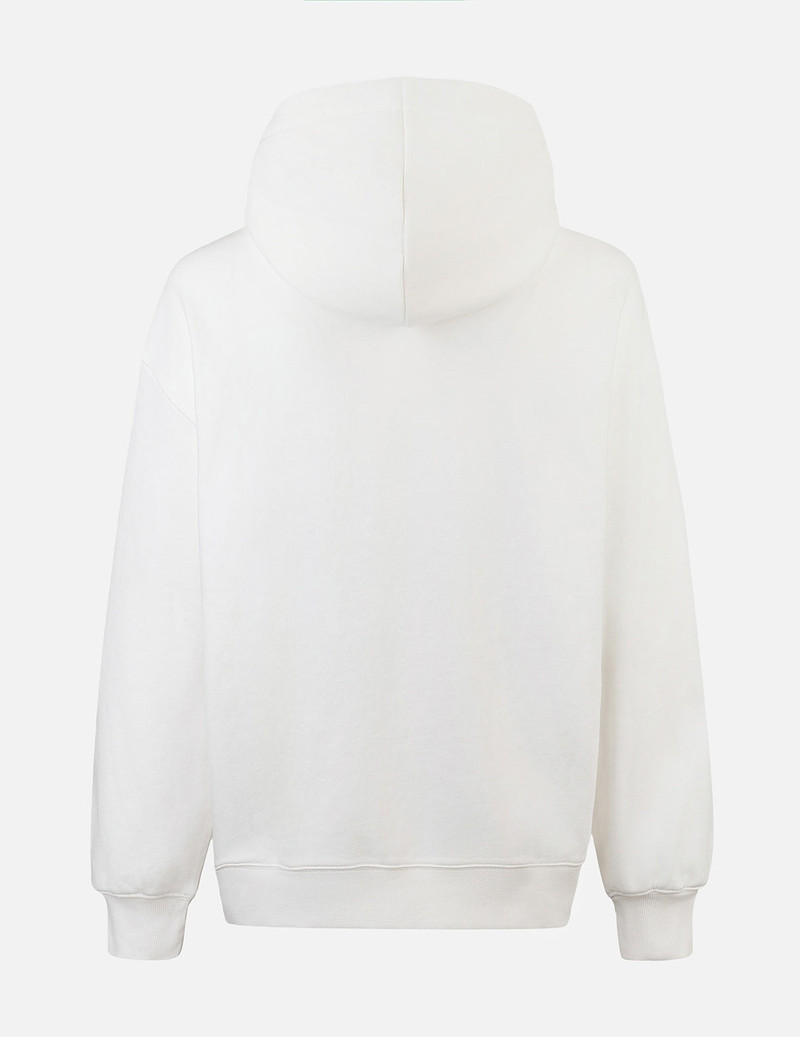 EVISU Logo and Fortune Cat Embroidery Oversized Hoodie outlook