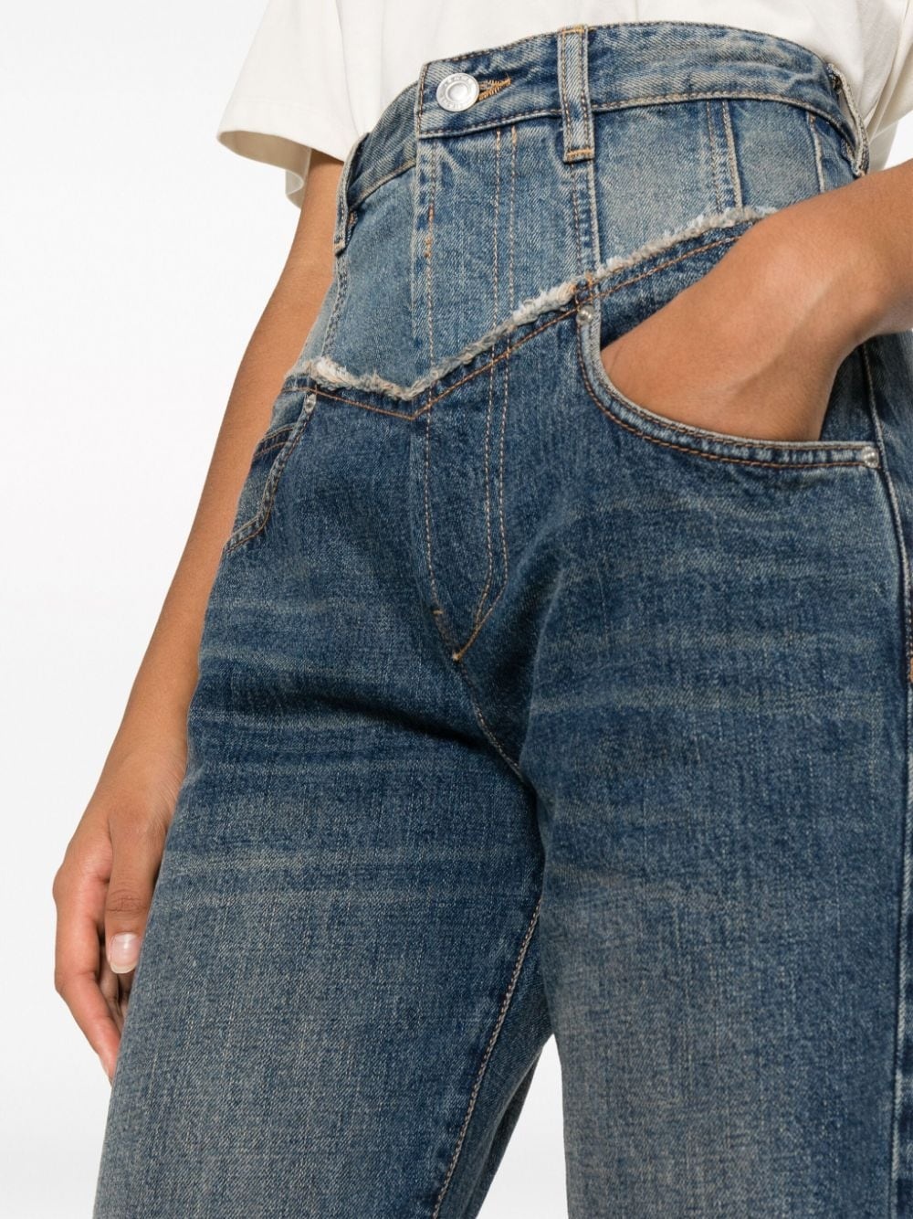 Noemie straight-leg jeans - 5