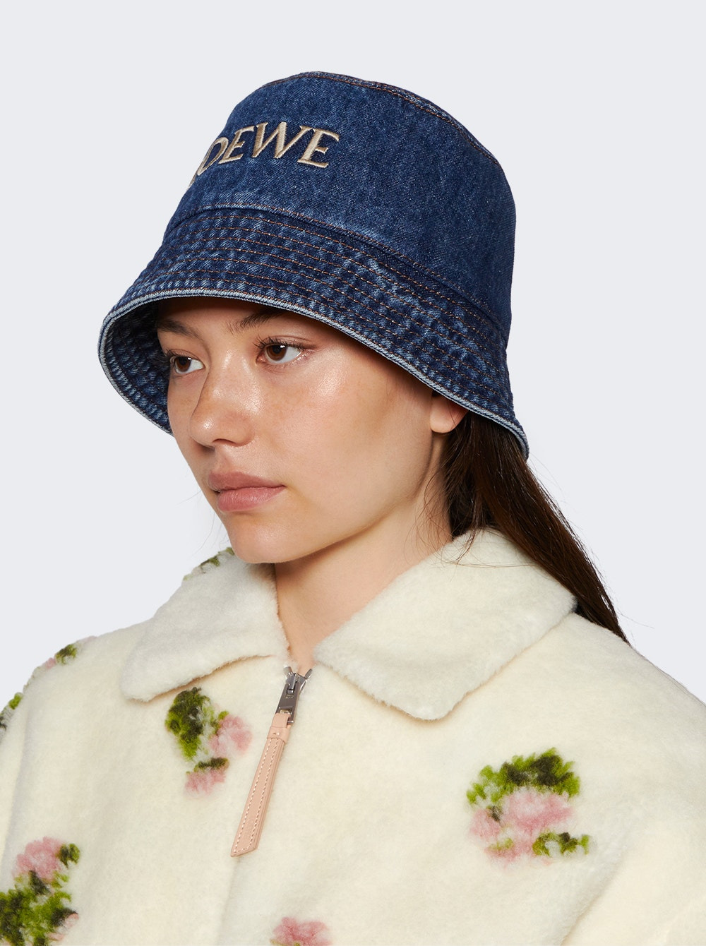 Paula's Ibiza Bucket Hat Denim Blue - 3