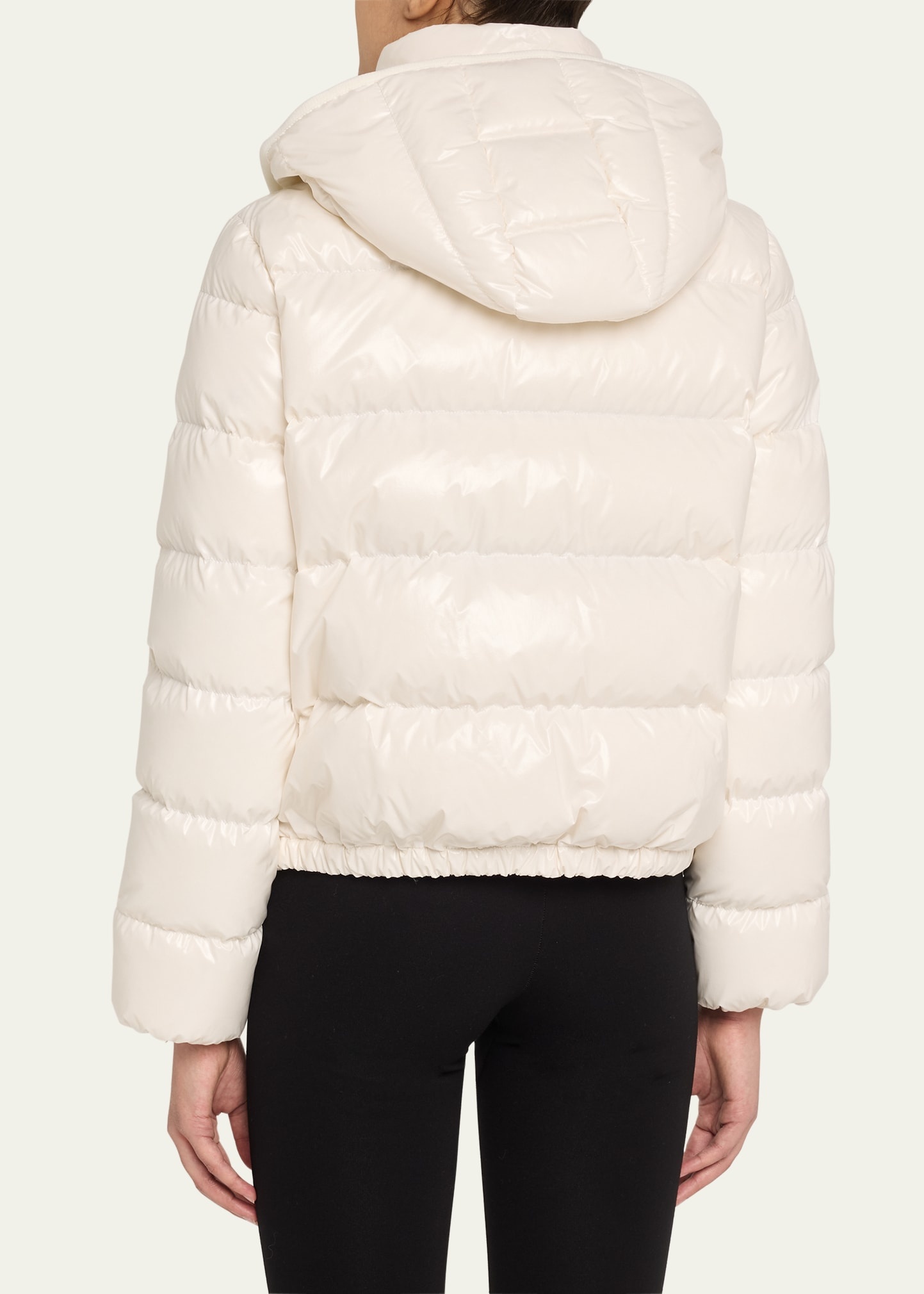 Andro Shiny Down Jacket with Removable Hood - 3