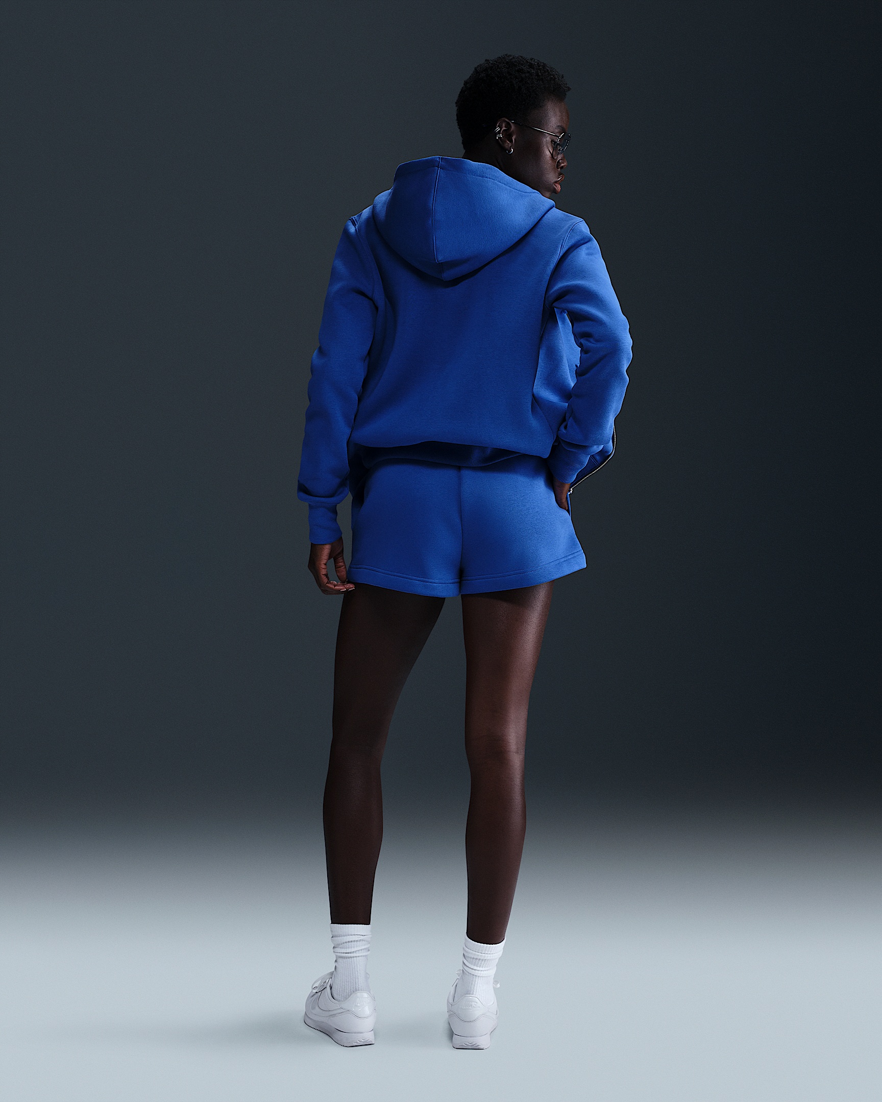 Nike Sportswear Phoenix Fleece Women's High-Waisted Loose Shorts - 4