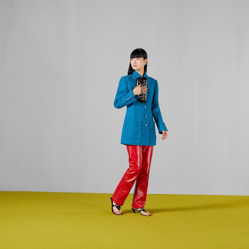 GUCCI Bouclé wool jacket outlook