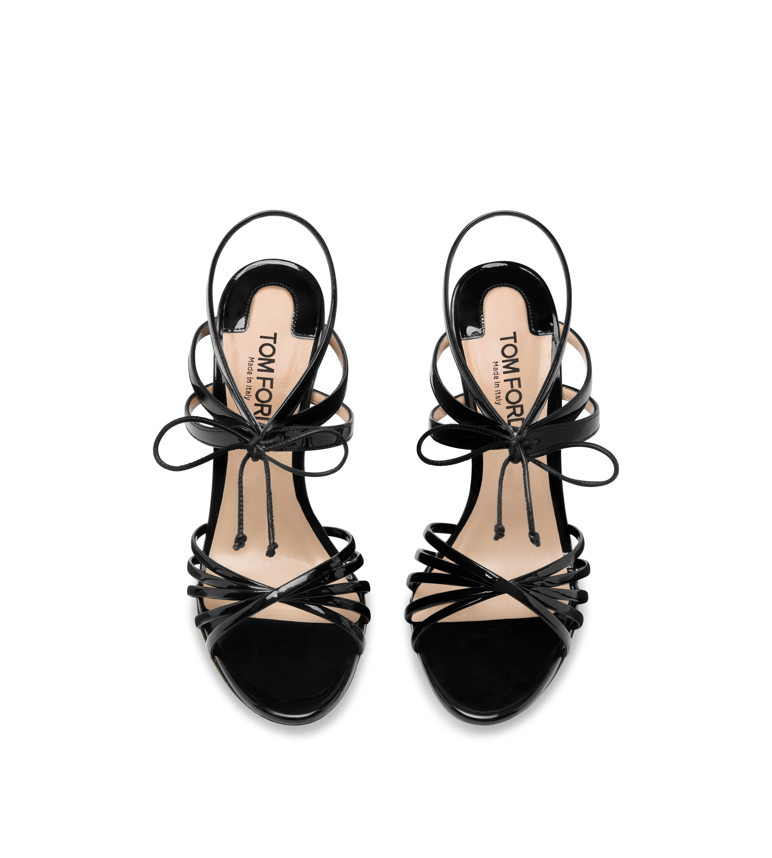 PATENT LEATHER ANGELICA SANDAL - 4