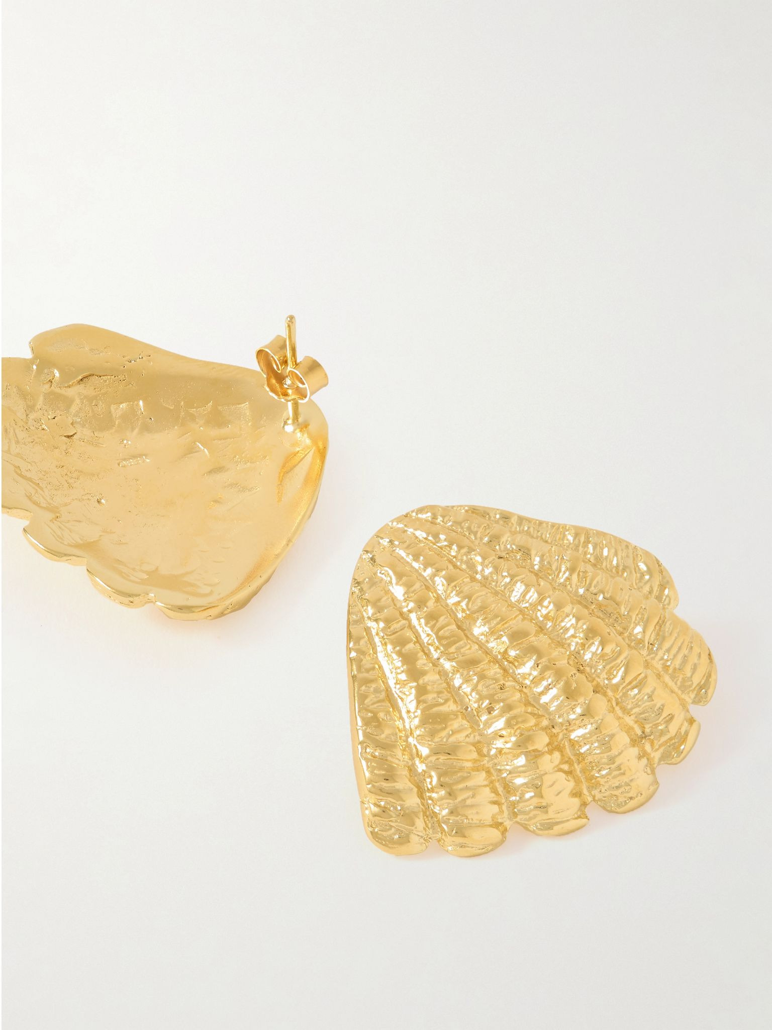 Whisper of the Wind gold-plated earrings Gold - 3