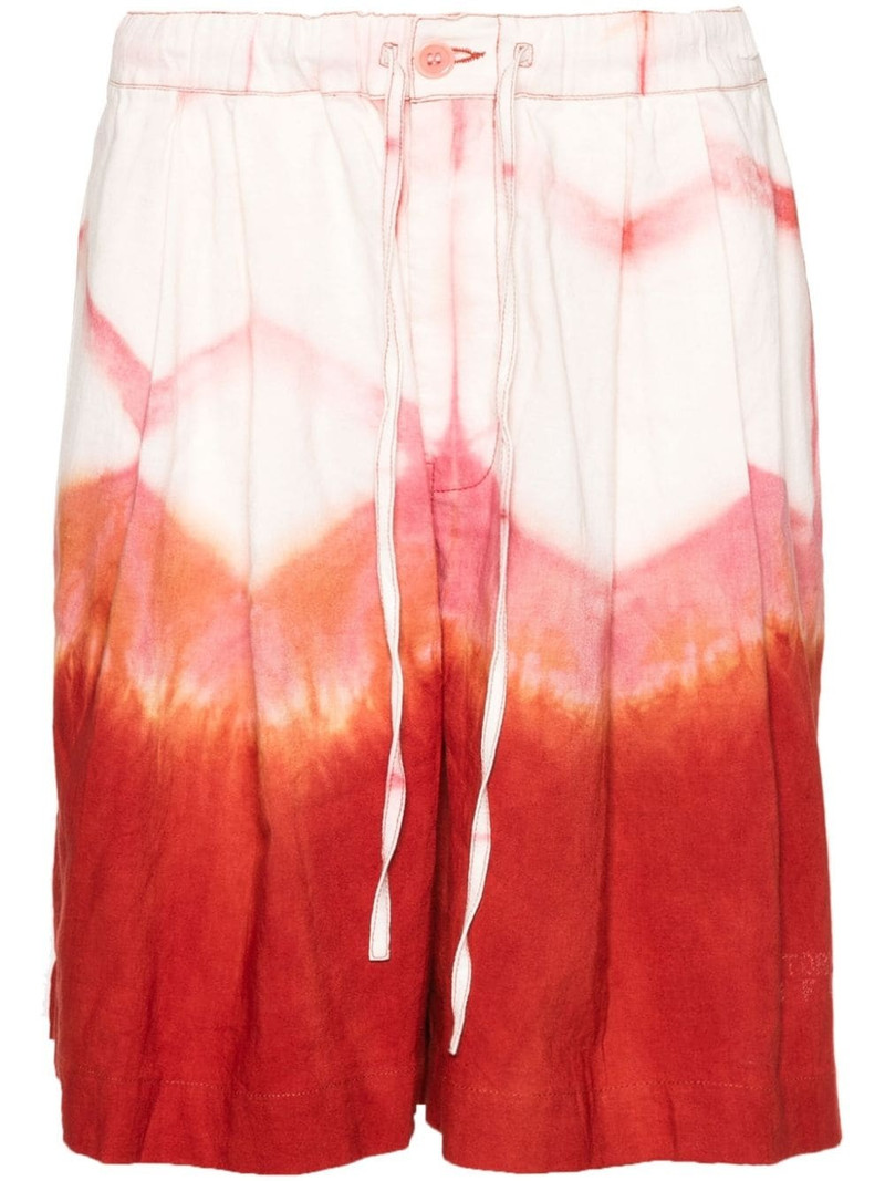 Bridge Grapefruit Clamp-dye shorts 1