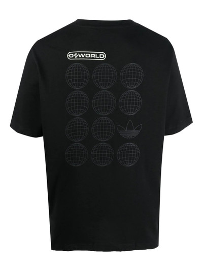 adidas Ozworld graphic T-shirt outlook