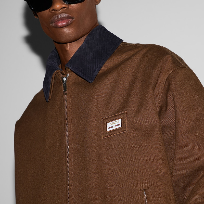 Cotton canvas jacket 5