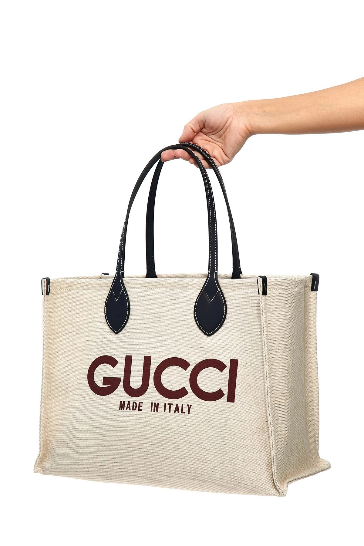 Medium 'Gucci' shopping bag - 2