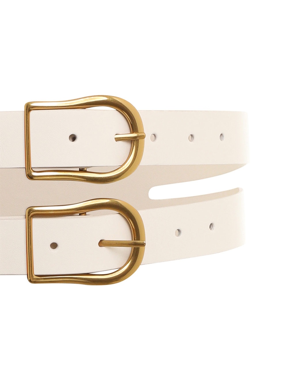 DOUBLE BUCKLED WAIST BELT - 3