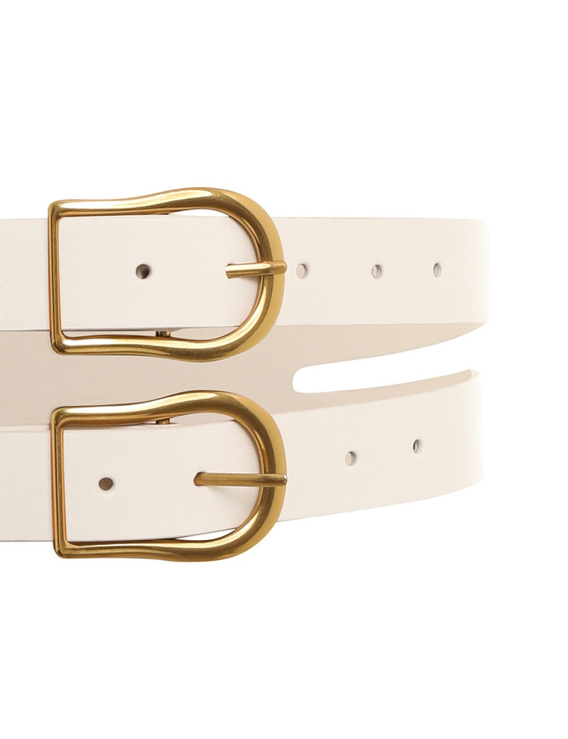DOUBLE BUCKLED WAIST BELT 3