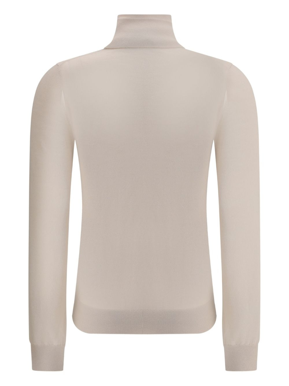 ribbed turtleneck sweater - 2