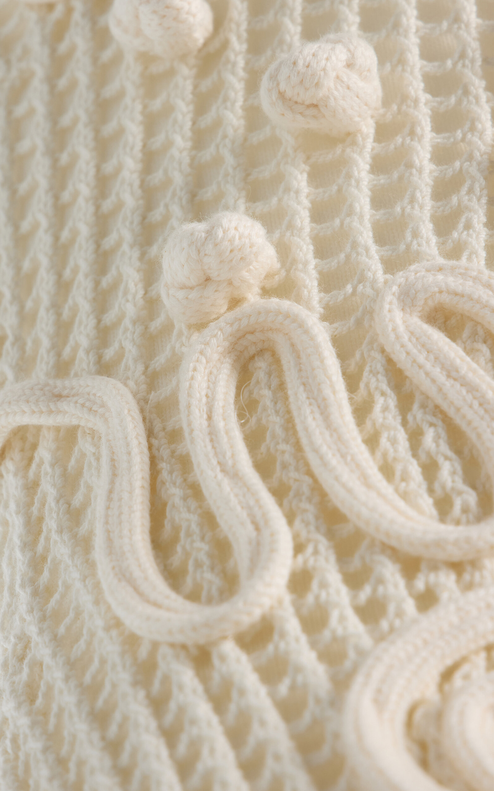 Chimi Knit Mini Dress white - 5