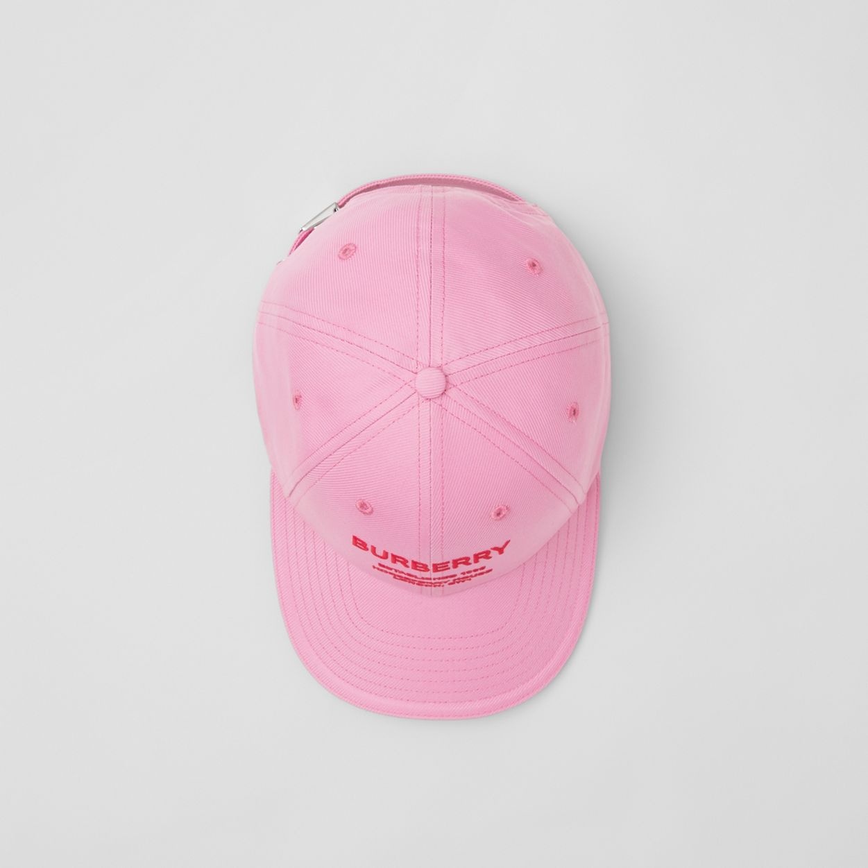 Horseferry Motif Cotton Twill Baseball Cap - 7