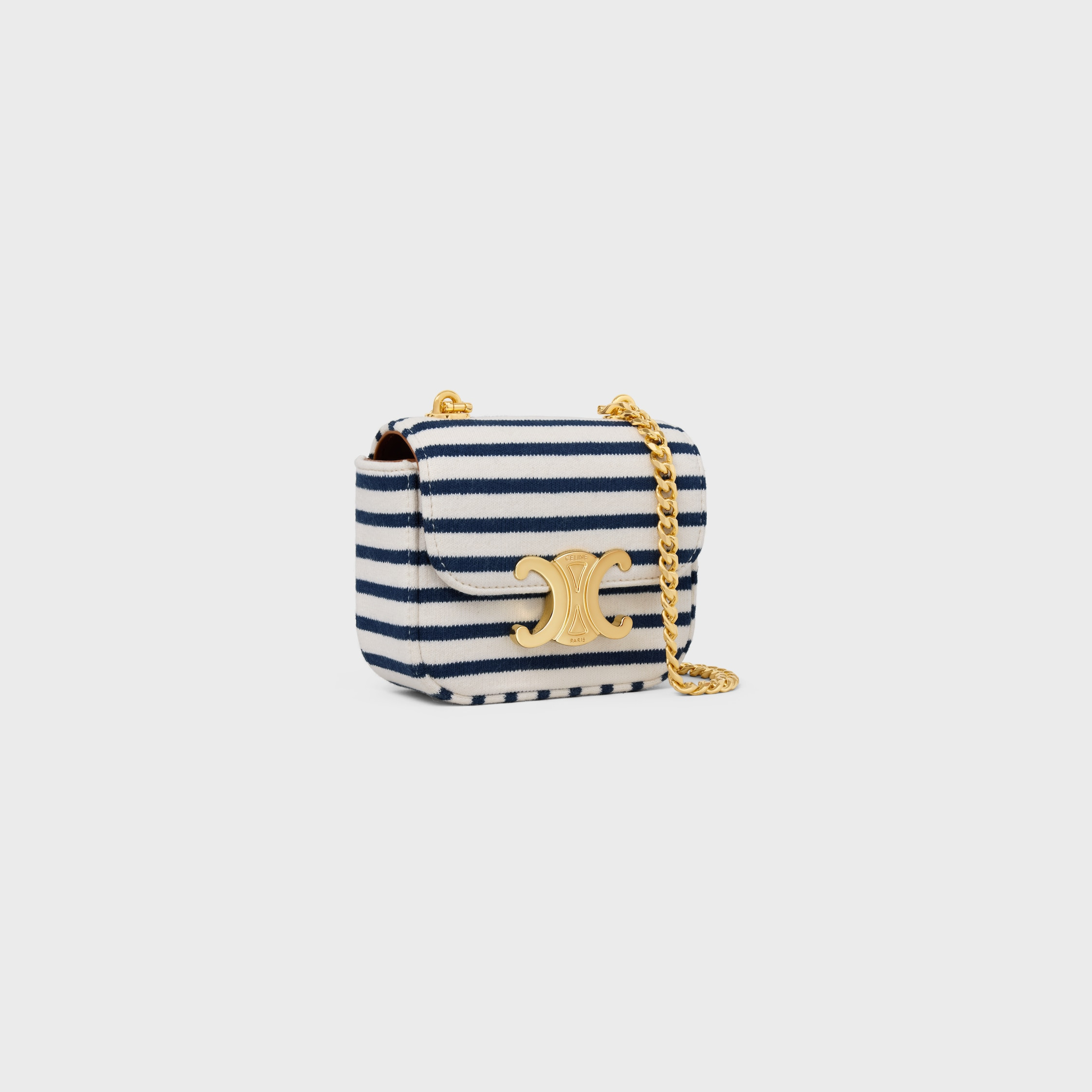 MINI CHAIN CLAUDE IN Striped Textile - 2