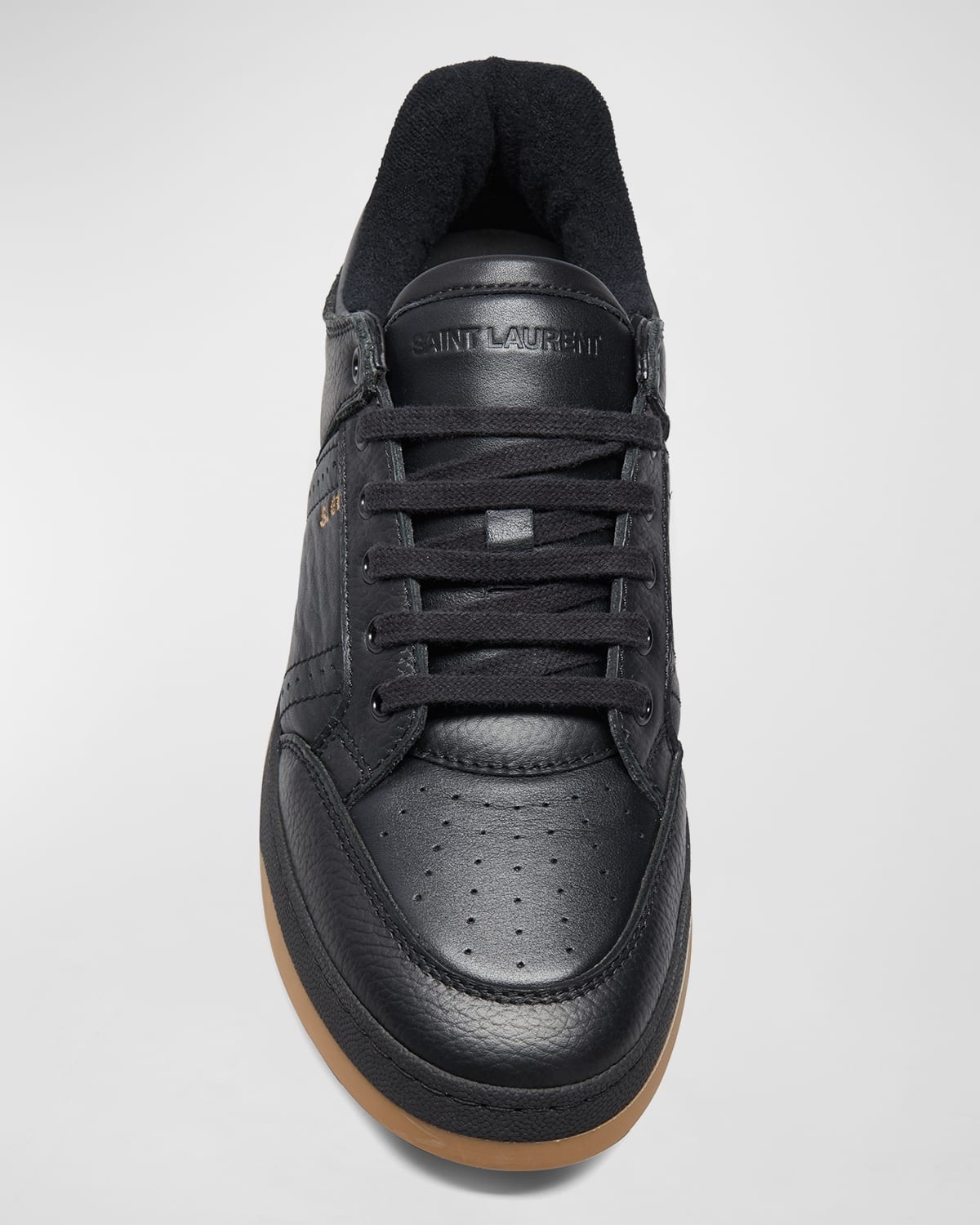 Men's SL/61 Low-Top Leather Sneakers - 5