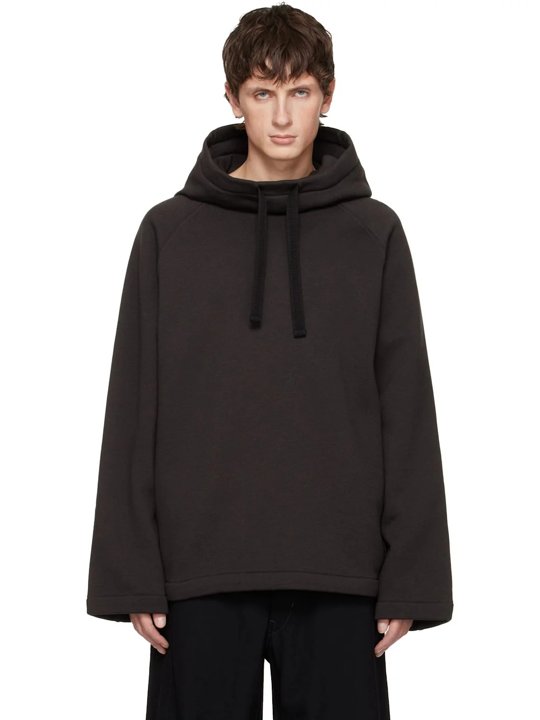 Black 'Hooded Top' Hoodie - 1