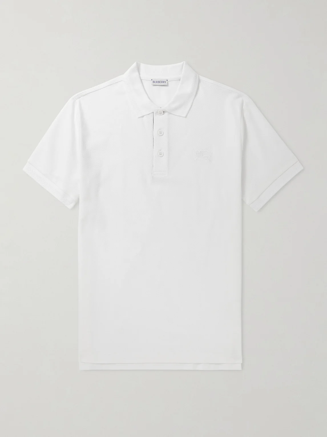 EKD Logo-Embroidered Cotton-Piqué Polo Shirt - 1