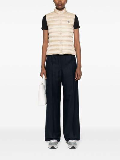 Moncler twill palazzo trousers outlook