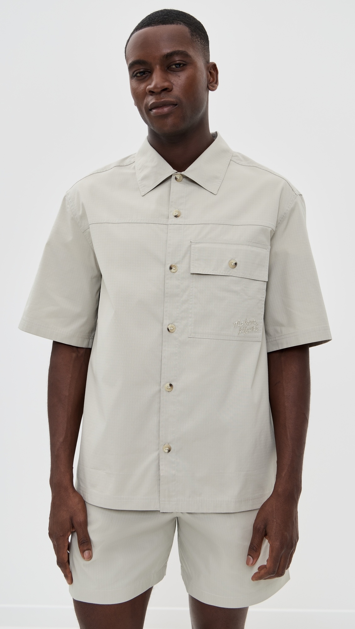 Short Sleeve Overshirt - 6