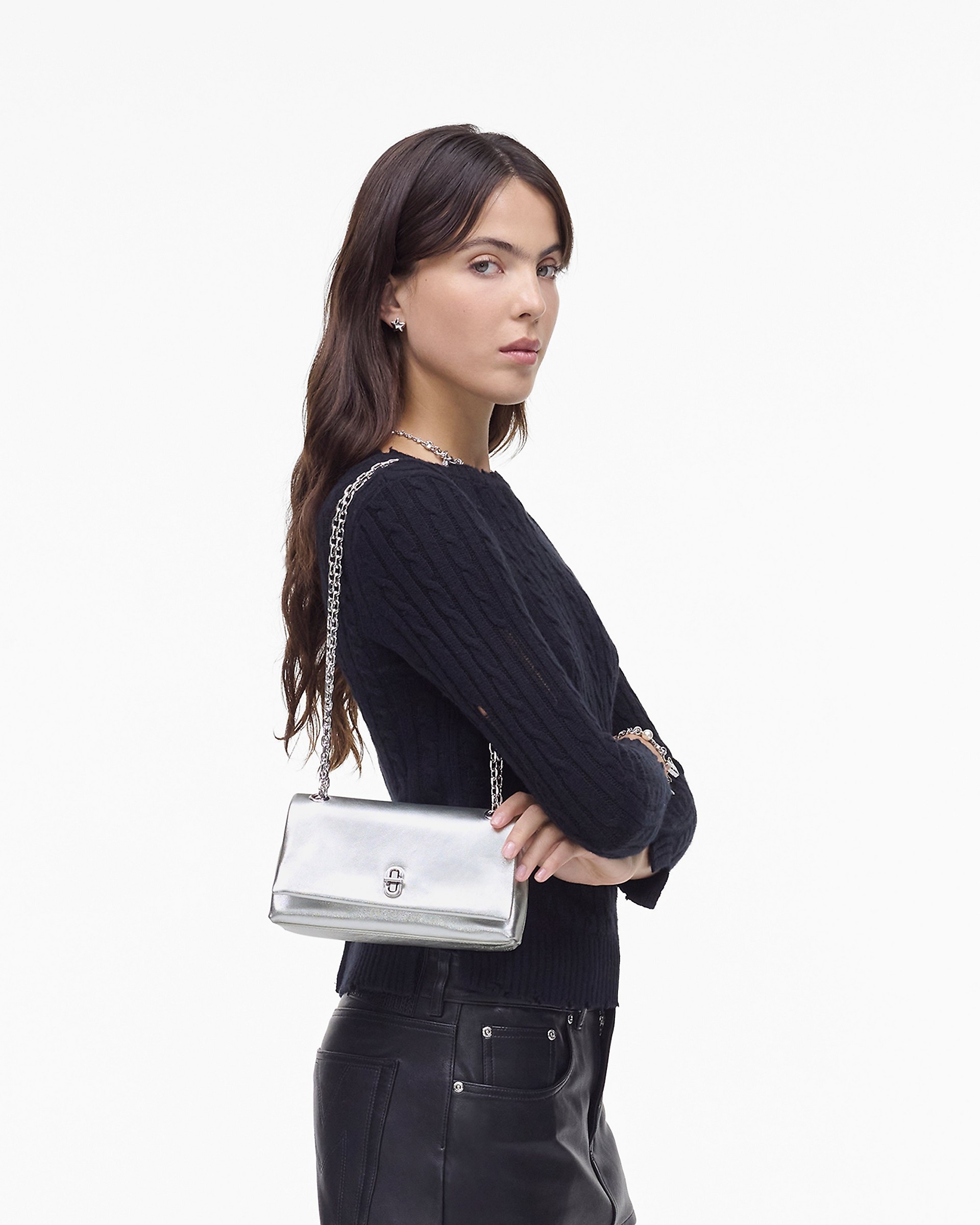 THE METALLIC DUAL CHAIN WALLET - 7