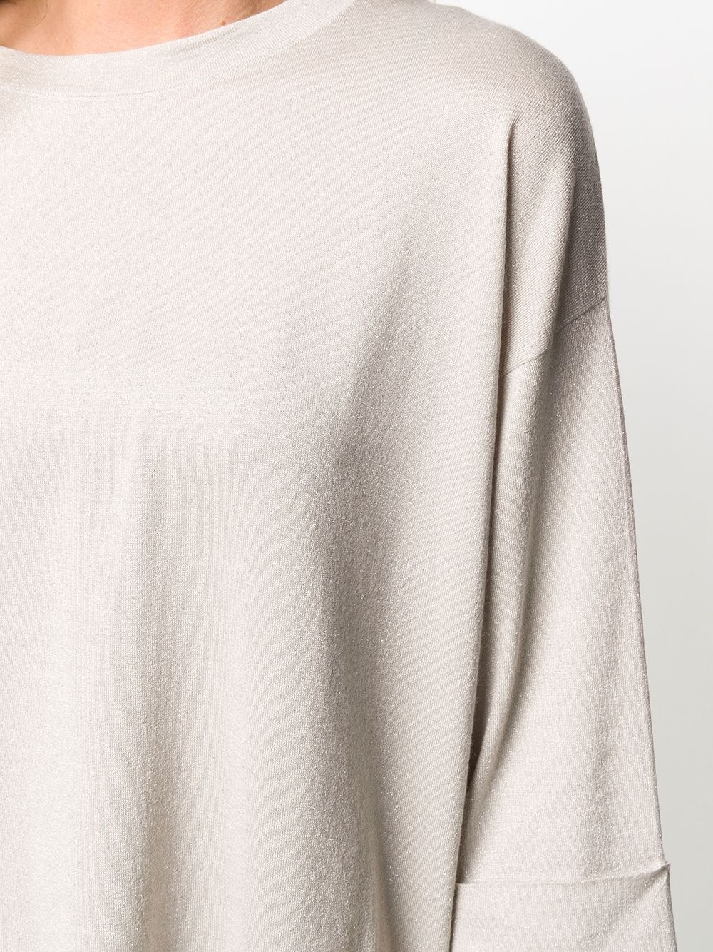 cashmere slouched top - 5