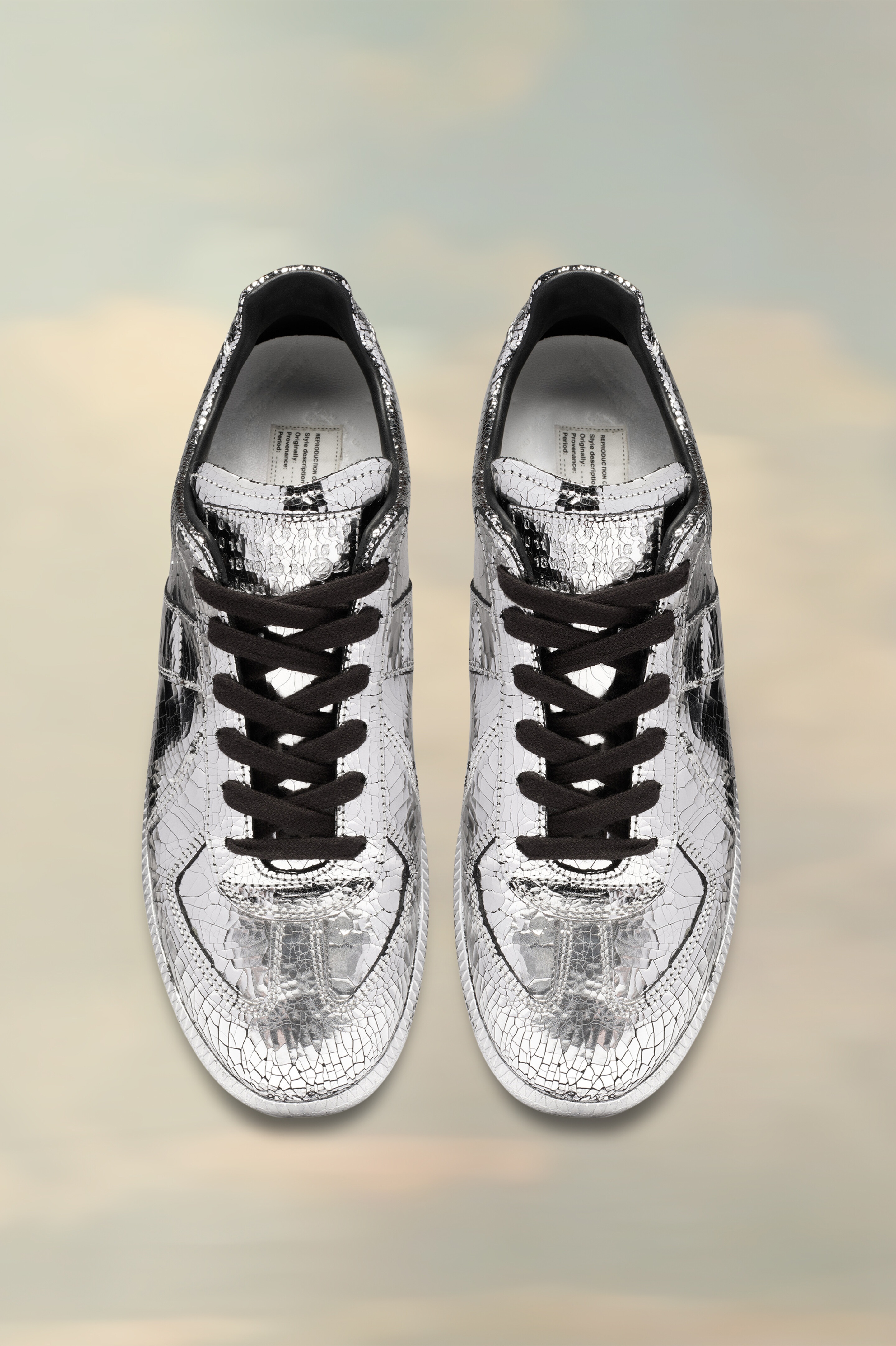 Maison Margiela Replica broken mirror sneakers | REVERSIBLE