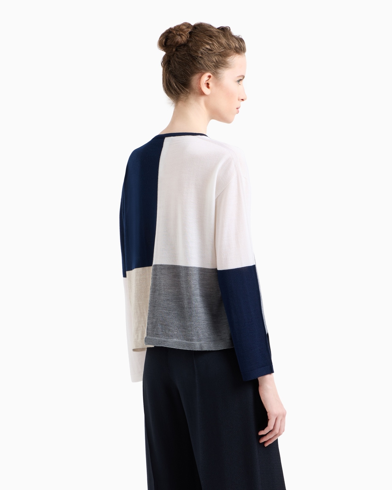ICON WOOL JUMPER WITH INTARSIA - 3