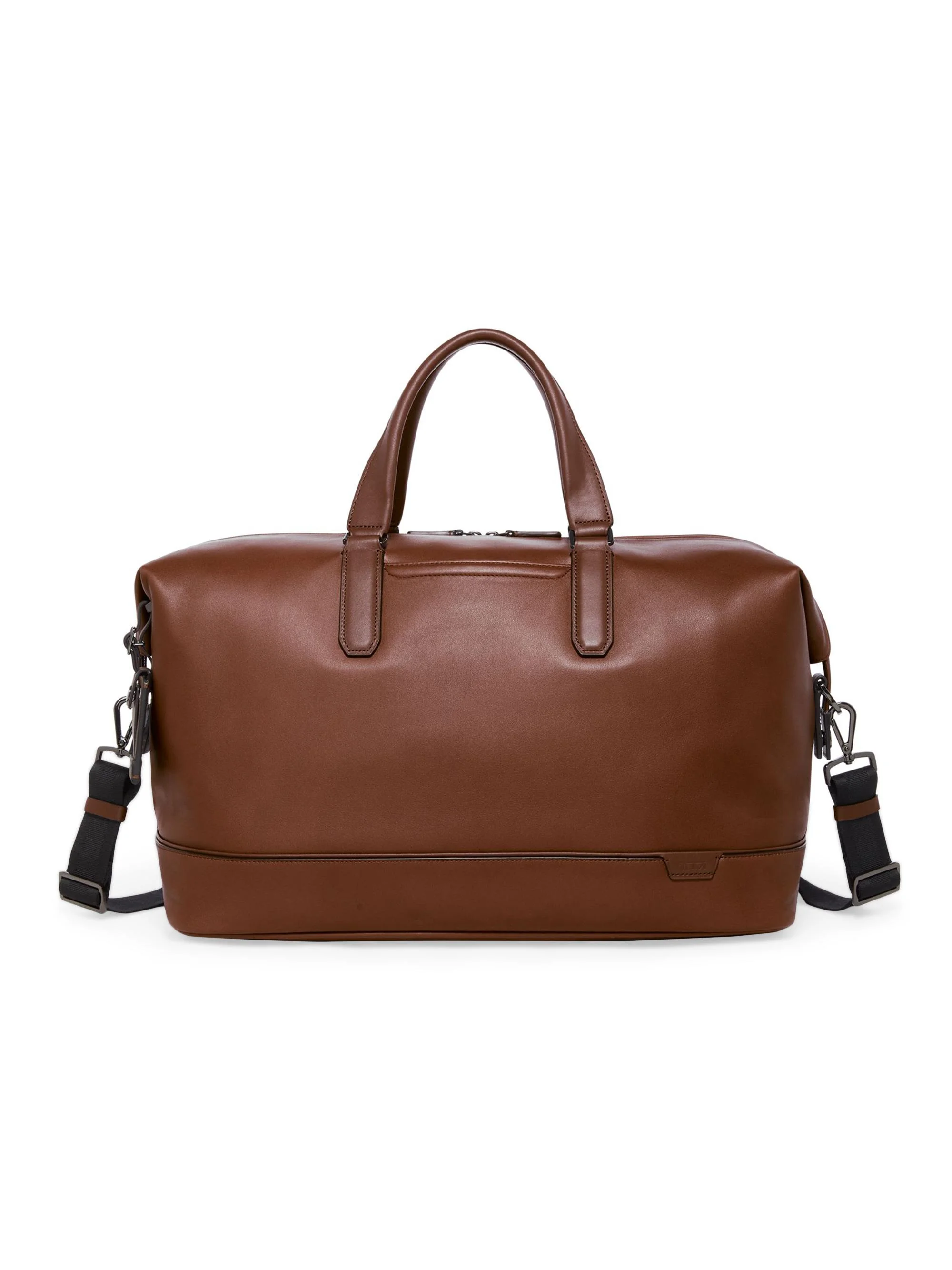 Men's Harrison Nelson Leather Duffel Bag - Cognac - 1