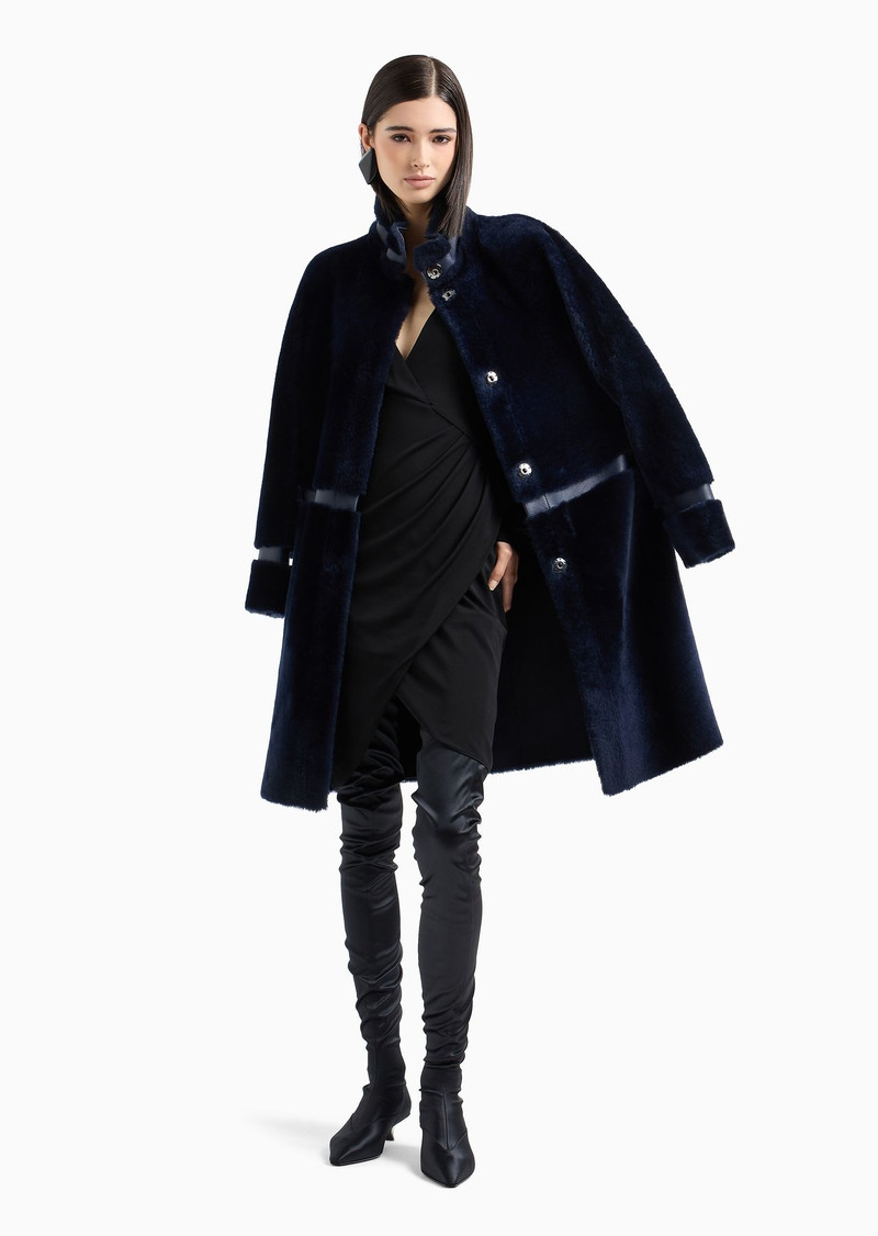 EMPORIO ARMANI Leather Outerwear outlook