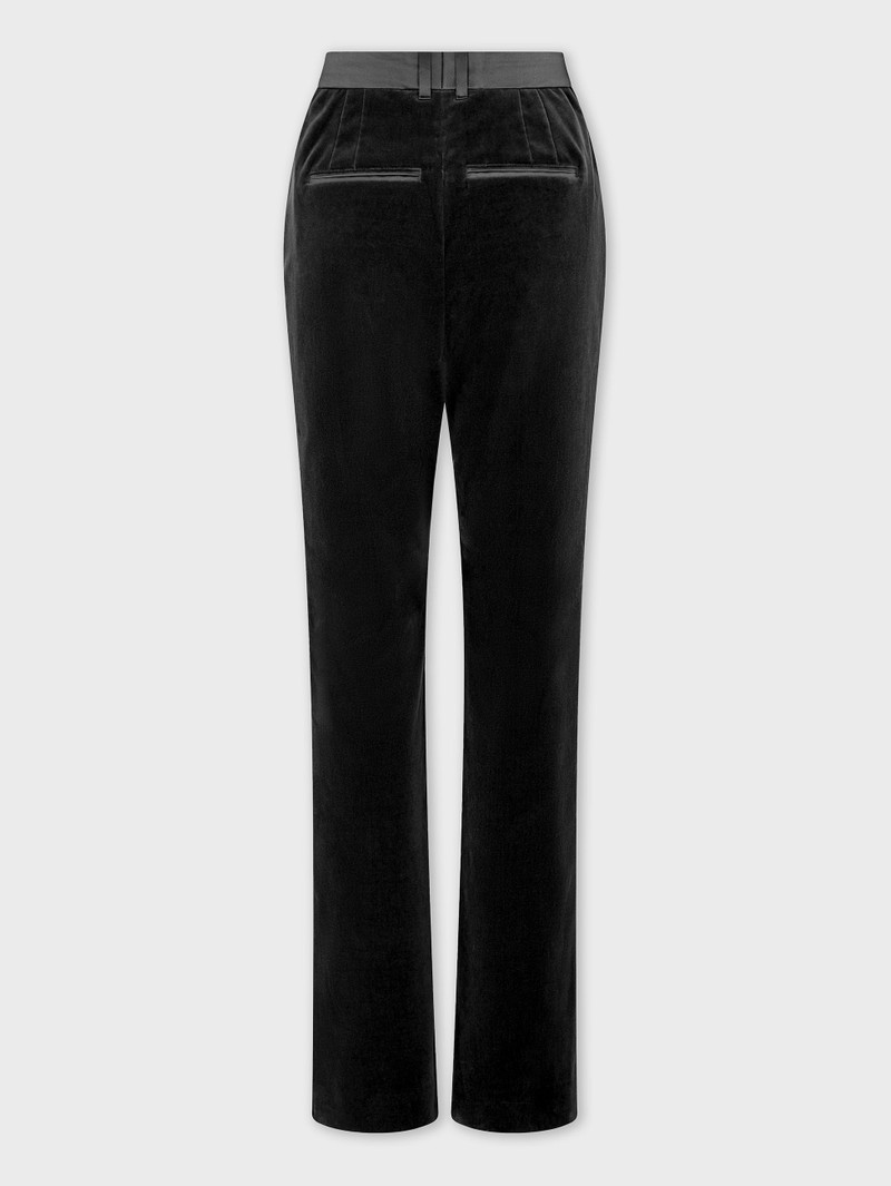 rabanne VELVET TAILORED TROUSERS outlook