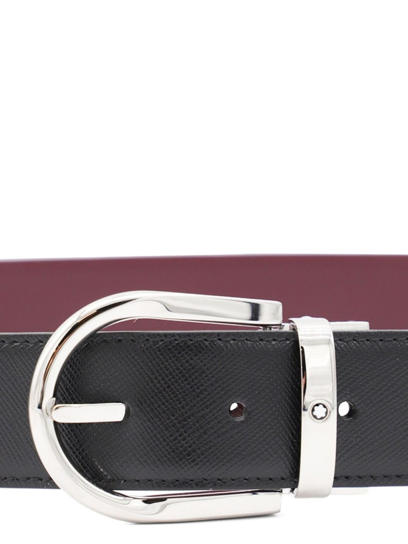 Montblanc leather belt outlook