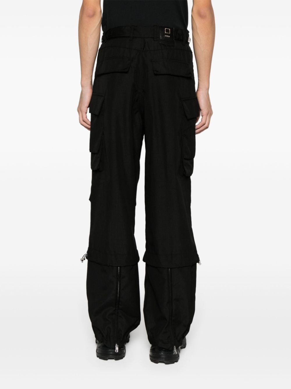 Double Pocket technical cargo trousers - 4