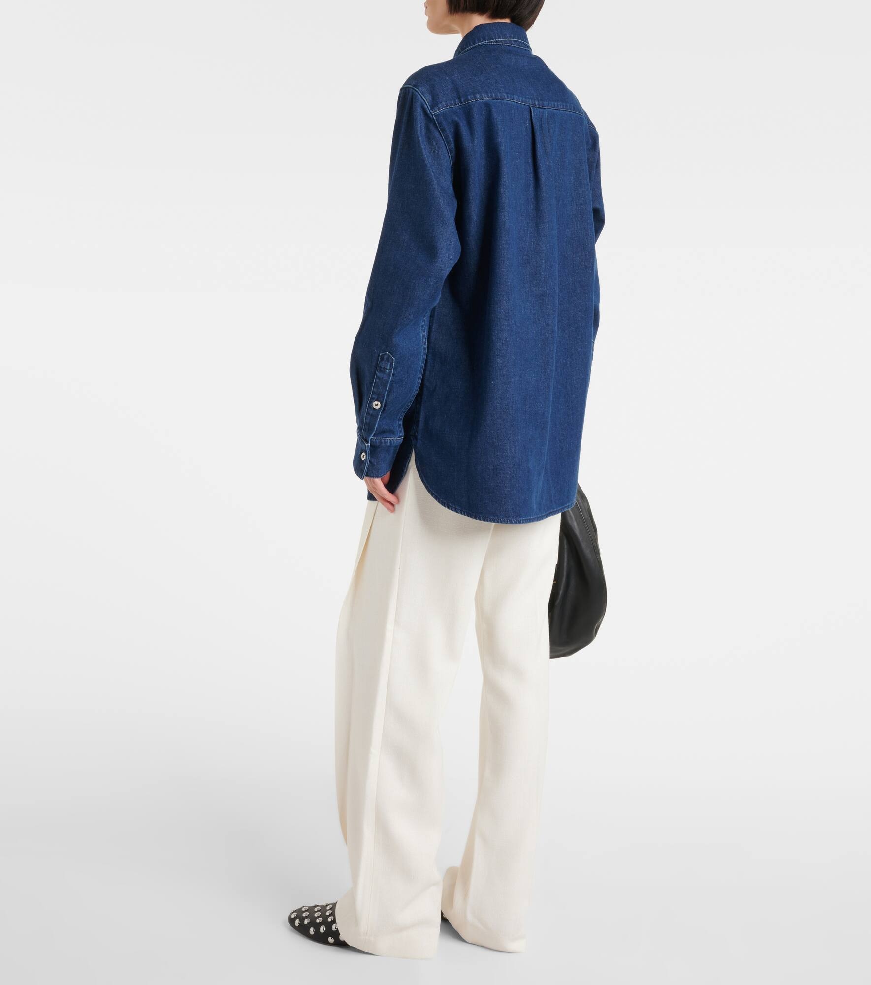 Navie denim shirt - 3