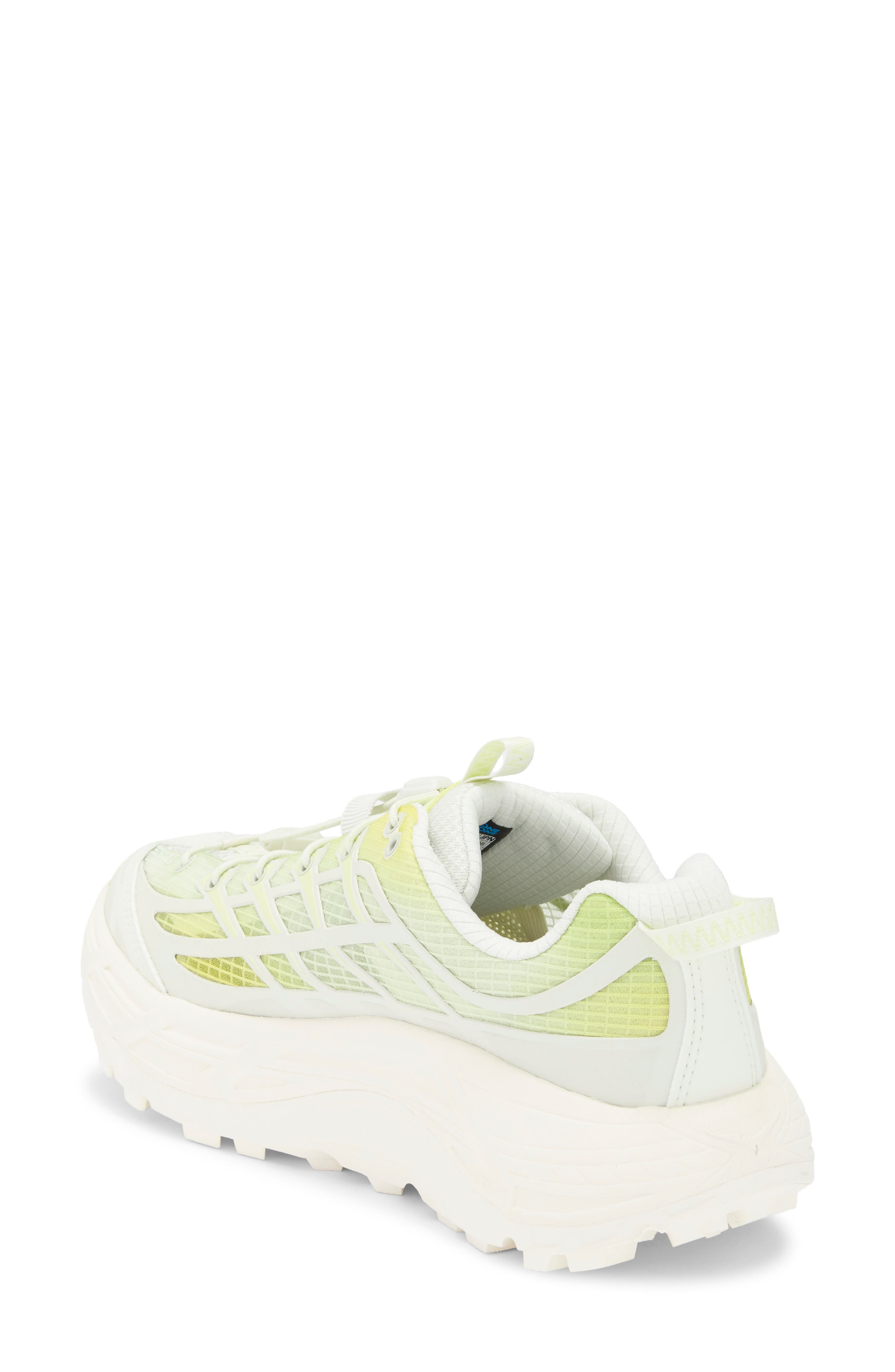 HOKA Gender Inclusive Mafate Three2 Grid Sneaker in Truffle Salt /Lemon at Nordstrom - 2
